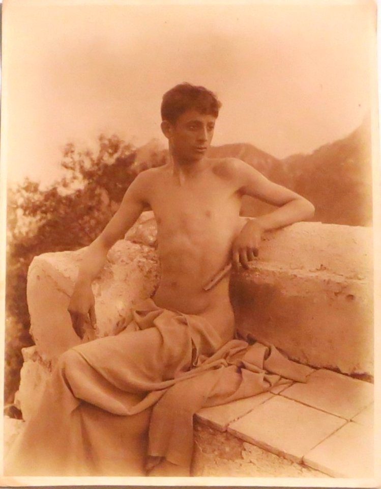 Gloeden, Wilhelm von (1856-1931) - n. 2720 recto - Raul Chamais 3-9-12