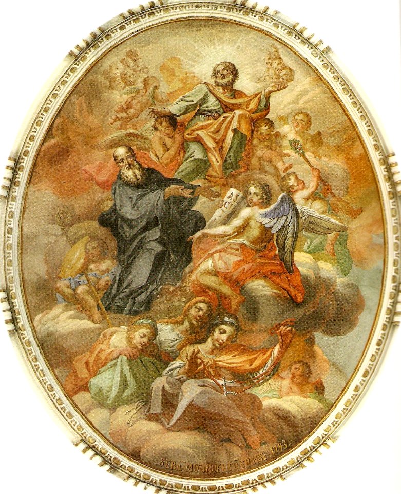 Gloria di S. Giuseppe e S. Benedetto