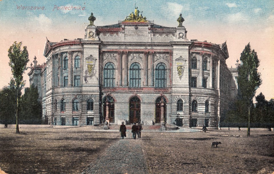 Gmach Główny Politechniki przed 1923