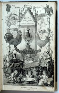Gockel Hinkel Gackeleia. Mährchen, wieder erzählt von Clemens Brentano, 1838