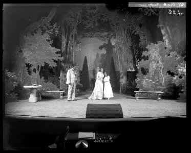 Gnistan, Dramatiska teatern 1900. Föreställningsbild - SMV - DrT094