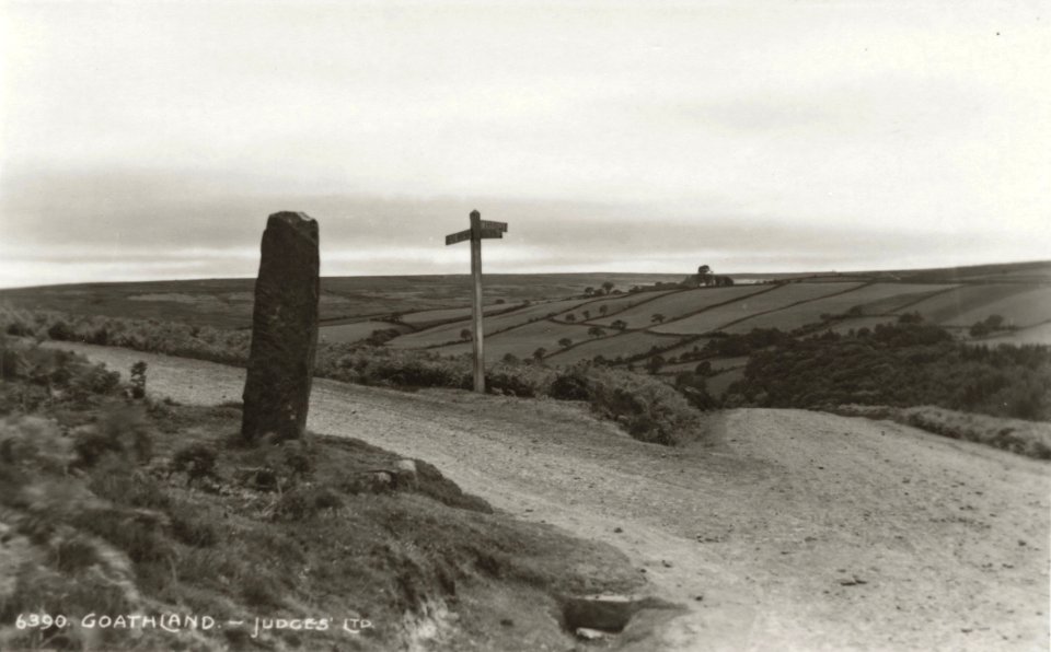 Goathland sepia postcard 001