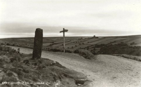 Goathland sepia postcard 001