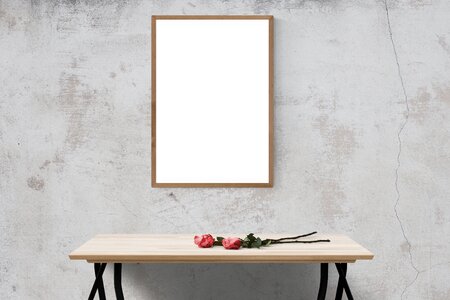 Template presentation desk