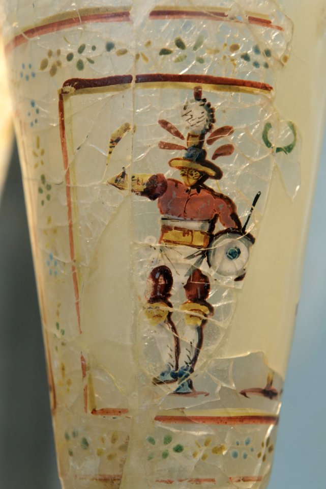 Goblet hoplite Begram Hoard Guimet MG19020