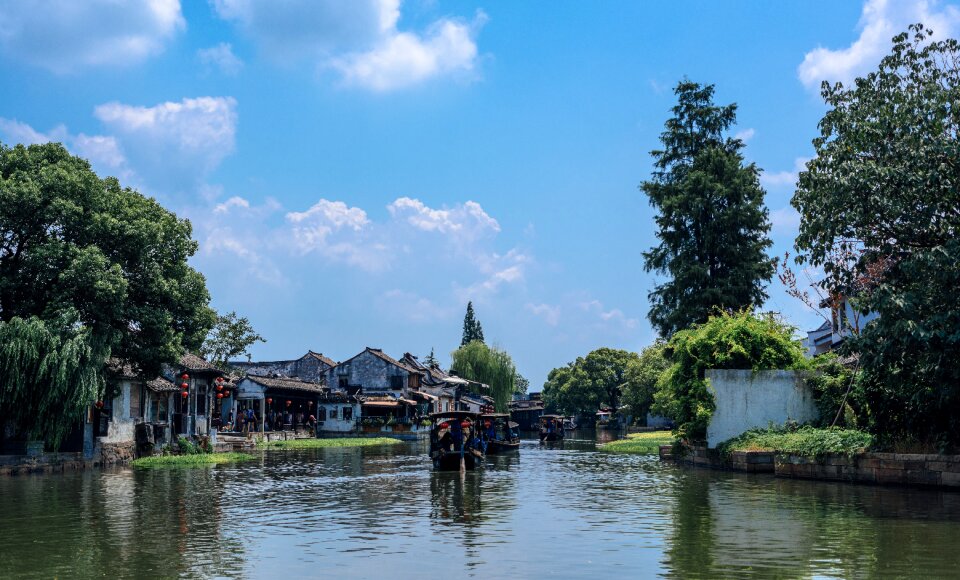 Xitang the scenery the ancient town