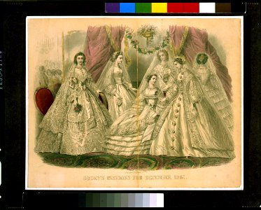 Godey's fashions for December 1861 - Capewell & Kimmel, sc. LCCN97511046