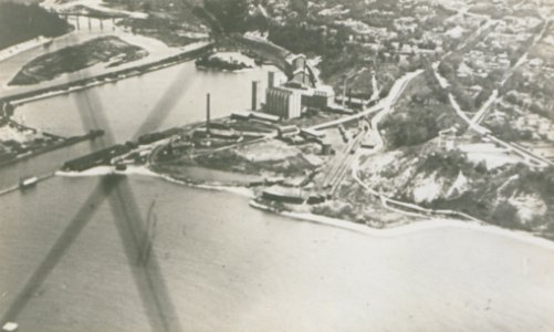 Goderich Ontario from an Aeroplane (HS85-10-37557)