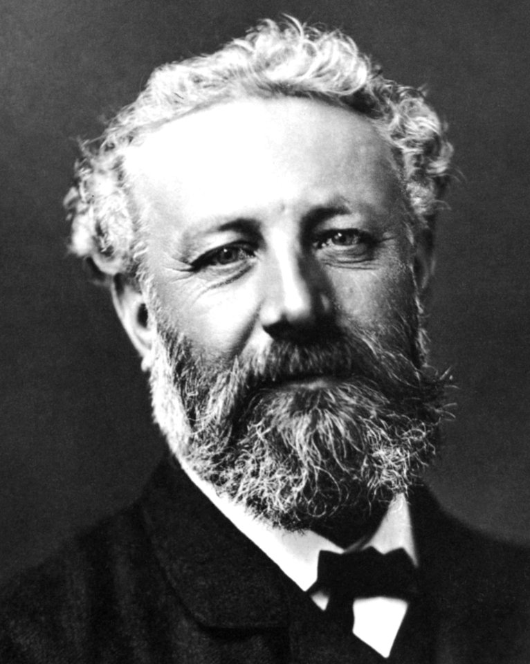 Face detail, Félix Nadar 1820-1910 portraits Jules Verne (restoration) (cropped)