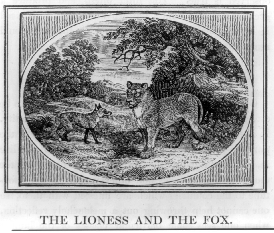 Fable of the lioness and the fox LCCN2005692044