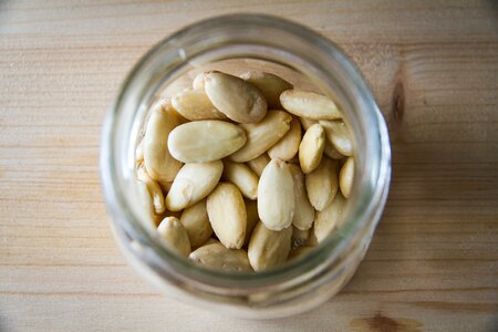 Health nutrition almonds