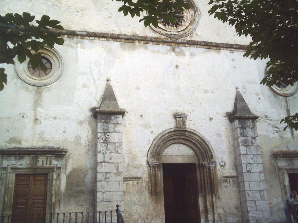 Facciata chiesa di Santa Maria della Valle