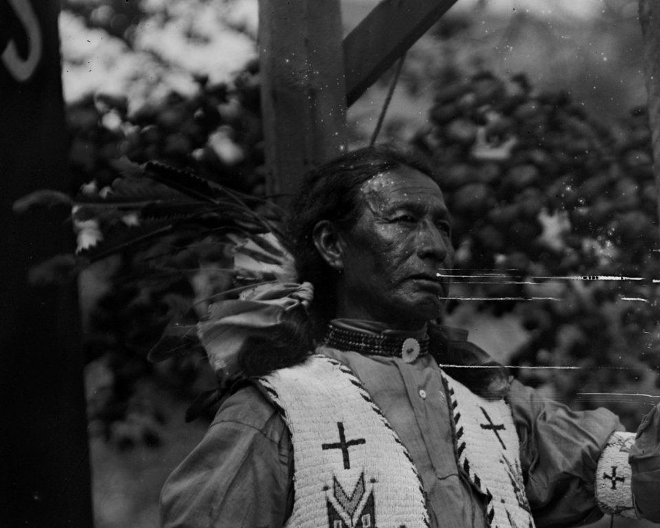 Face detail, Bald Eagle on RECRUIT LCCN2014705222 (cropped)