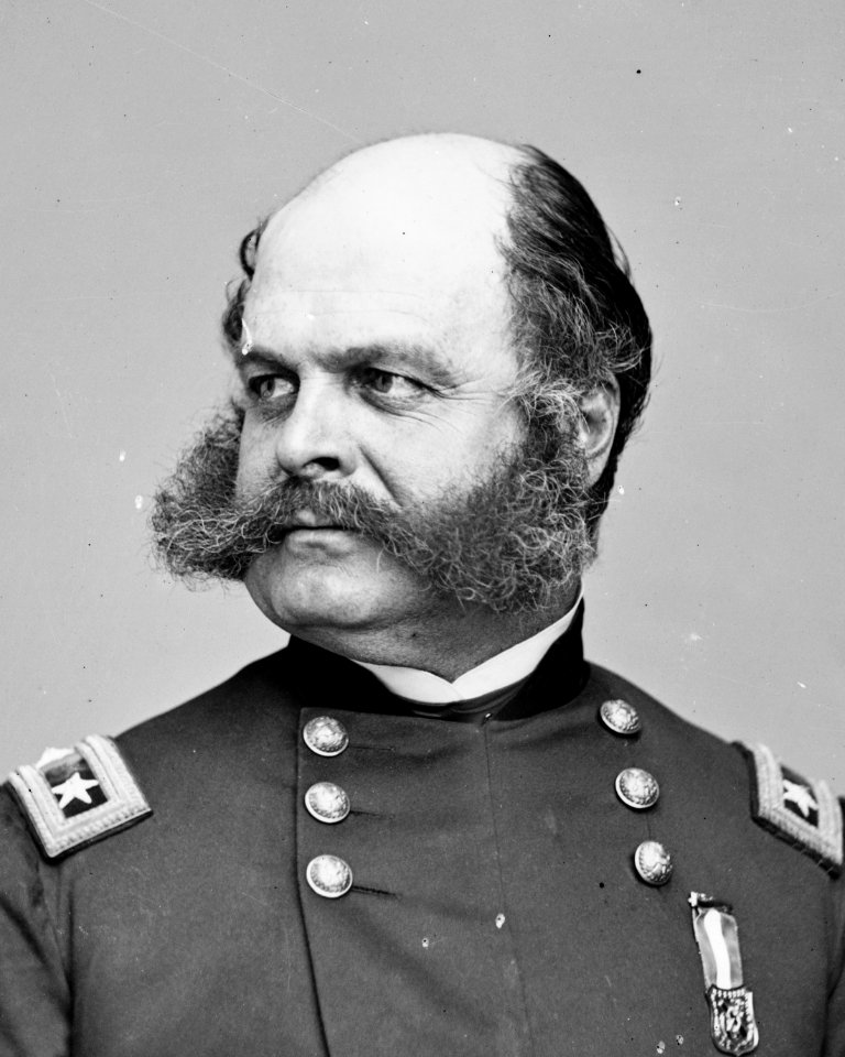 Face detail, from- Ambrose Burnside (cropped)