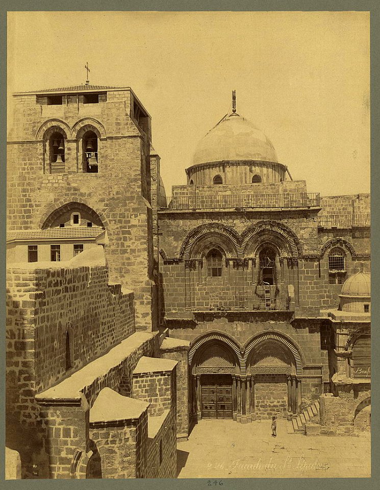 Fac̨ade du St. Sépulchre - Bonfils. LCCN2004669839
