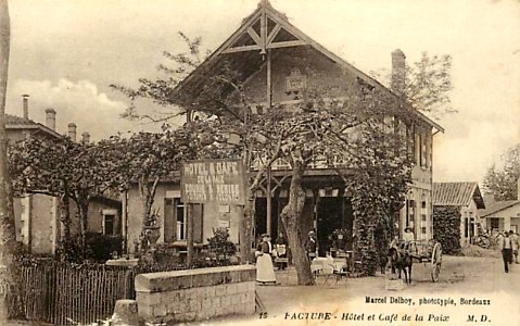 Facture - café de la paix