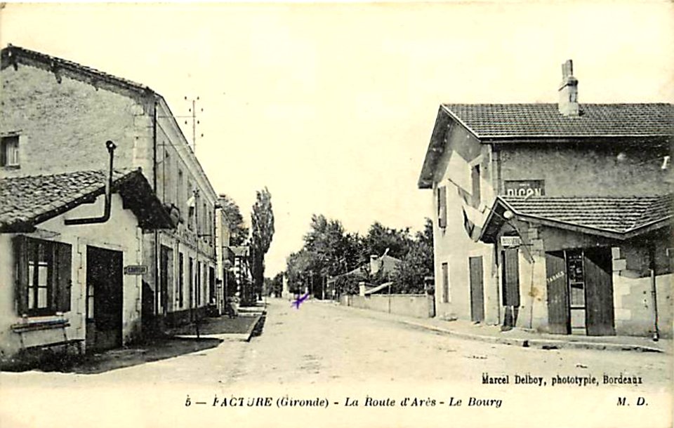 Facture - route d'Arès