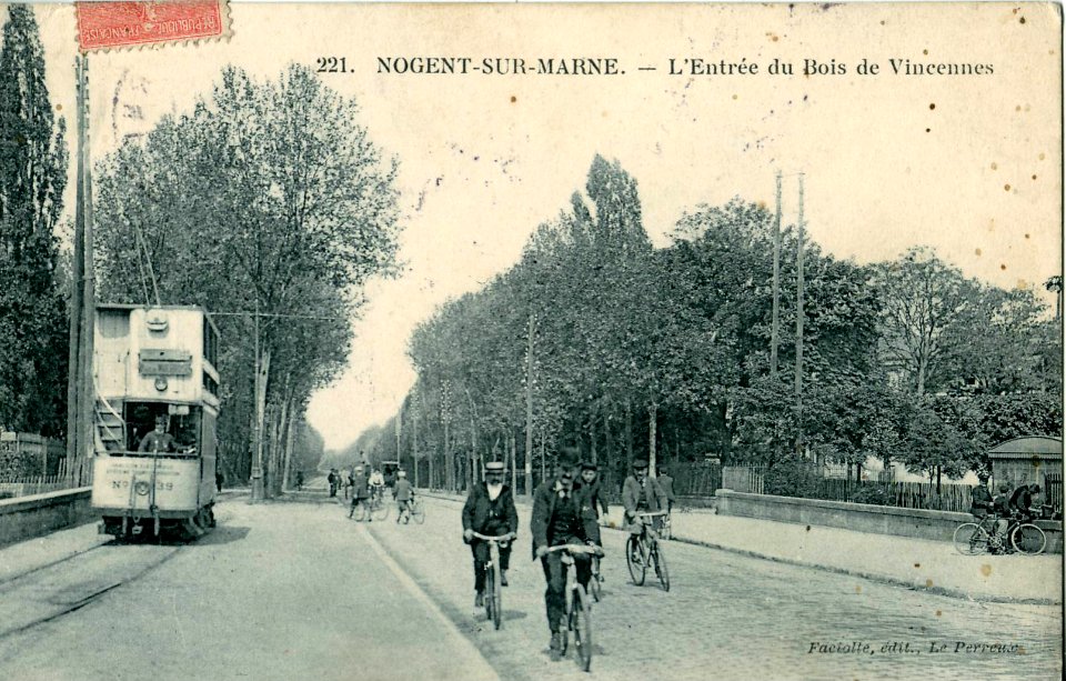 Faciolle 221 - NOGENT sur Marne - L'Entrée par le Bois de Vincennes