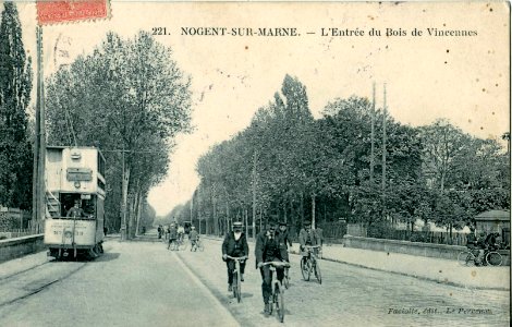 Faciolle 221 - NOGENT sur Marne - L'Entrée par le Bois de Vincennes