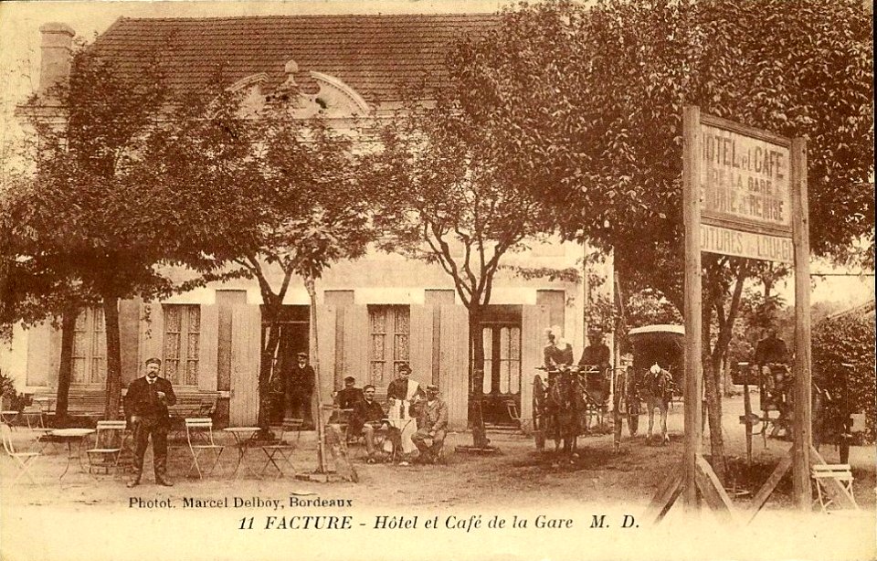 Facture - café de la gare