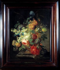 Blomsterstycke. Olja på duk. Ev. Pieter Faes - Hallwylska museet - 31018