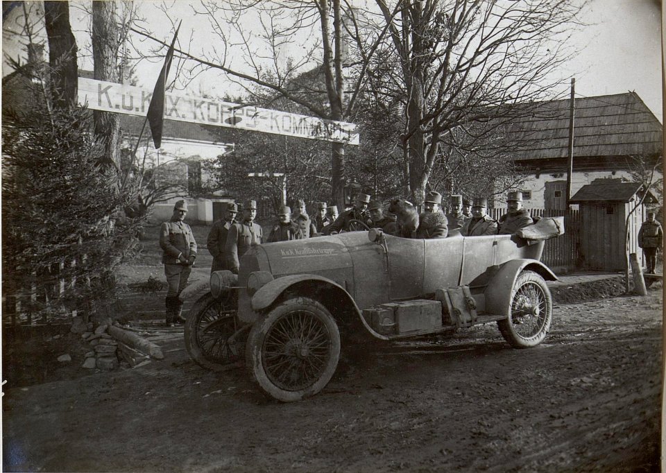 Fahrt der Kontrollkommission zu den Dionen 11.XI.1917. (BildID 15657075)