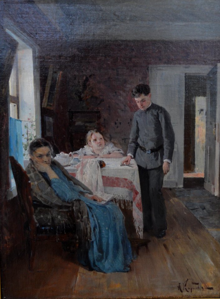 Failed Again by Aleksey Korin (1891)