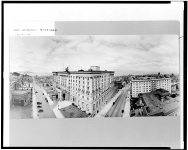 Fairmont Hotel, San Francisco, California) - R.J. Waters & Co., San Francisco LCCN96500036