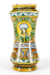 Fajans, apoteksburk, 1500-tal - Hallwylska museet - 90376