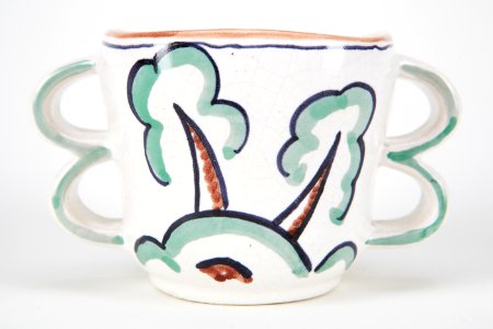 Fajans, blomkruka, 1921 - Hallwylska museet - 90510