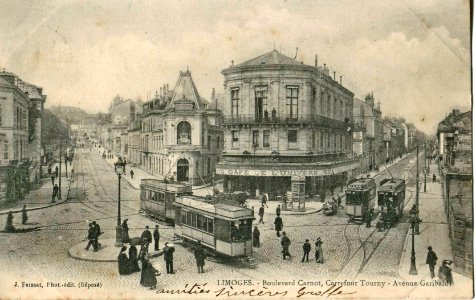 Faissat - LIMOGES - Boulevard Carnot, Carrefour Tourny - Avenue Garribaldi