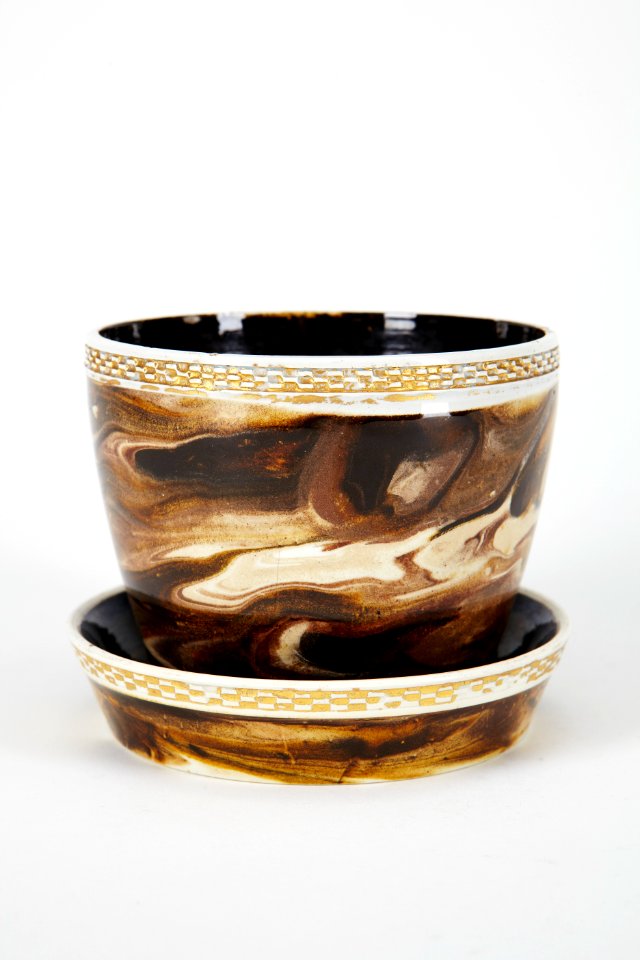 Fajans, blomkruka, 1700-tal - Hallwylska museet - 90607