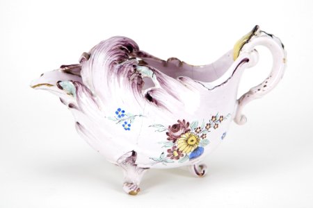 Fajans, gräddsnäcka, 1771 - Hallwylska museet - 90573