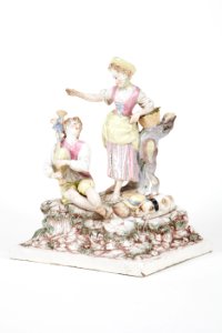 Fajans, herde och herdinna - Hallwylska museet - 90495