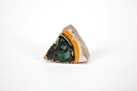 Fajans, kakelfragment - Hallwylska museet - 90459