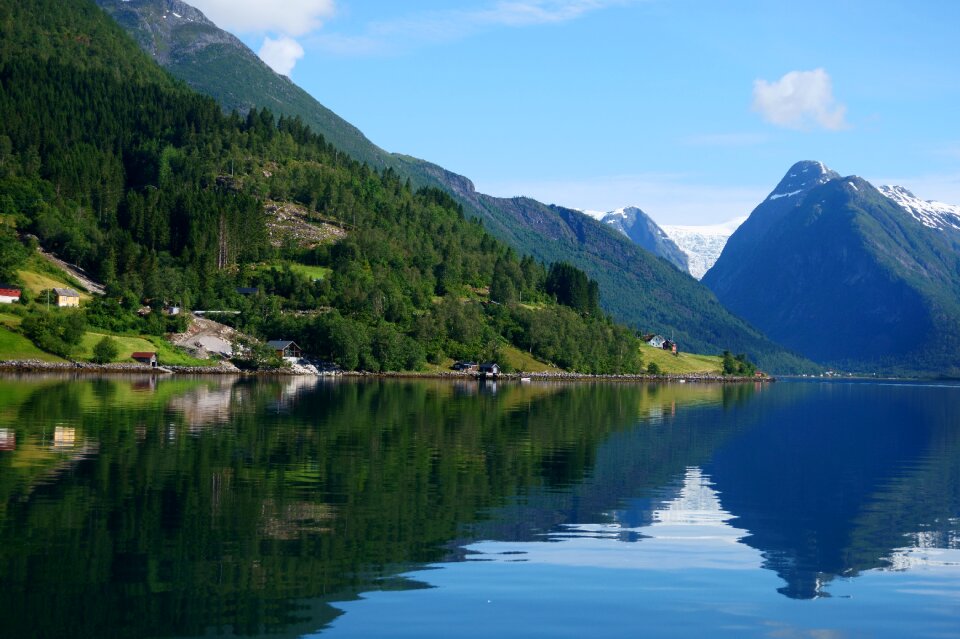 Lake travel norway