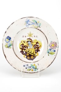 Fajans, fat, 1669 - Hallwylska museet - 90399