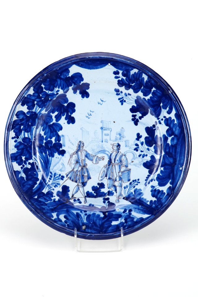 Fajans, fat, 1700-tal - Hallwylska museet - 90385