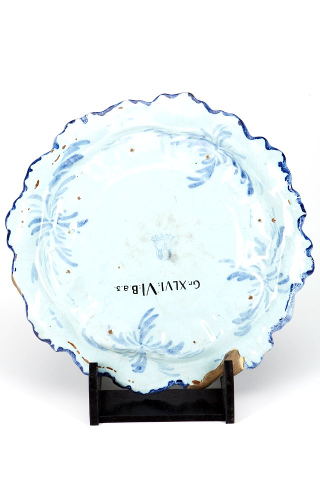 Fajans, fat, 1600-tal - Hallwylska museet - 90371
