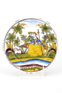 Fajans, tallrik, 1777 - Hallwylska museet - 90441