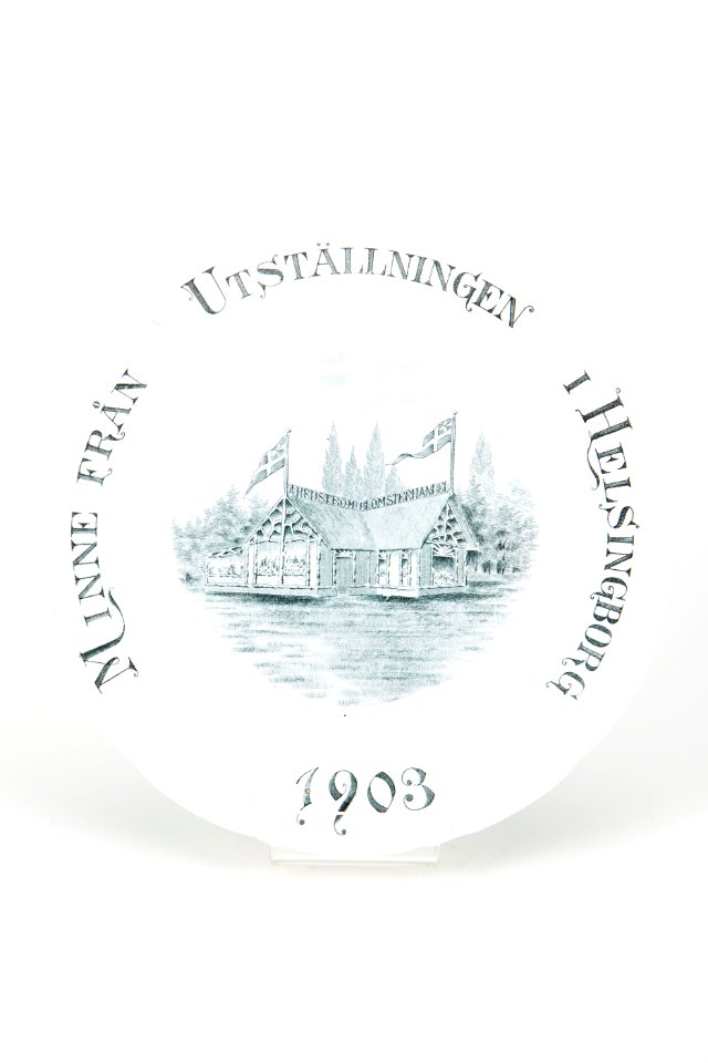 Fajans, tallrik, 1903 - Hallwylska museet - 90596