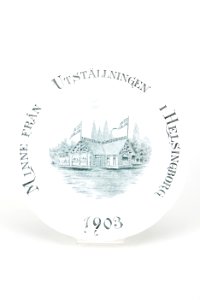 Fajans, tallrik, 1903 - Hallwylska museet - 90596