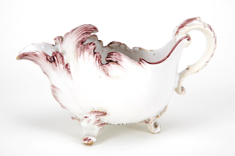 Fajans, gräddsnäcka, 1764 - Hallwylska museet - 90572