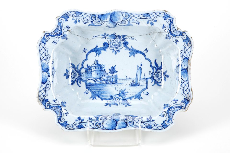 Fajans, karott, 1700-tal - Hallwylska museet - 90507