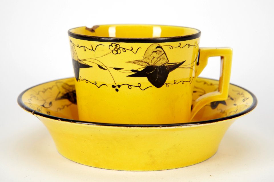 Fajans, kopp, 1800-tal - Hallwylska museet - 90577