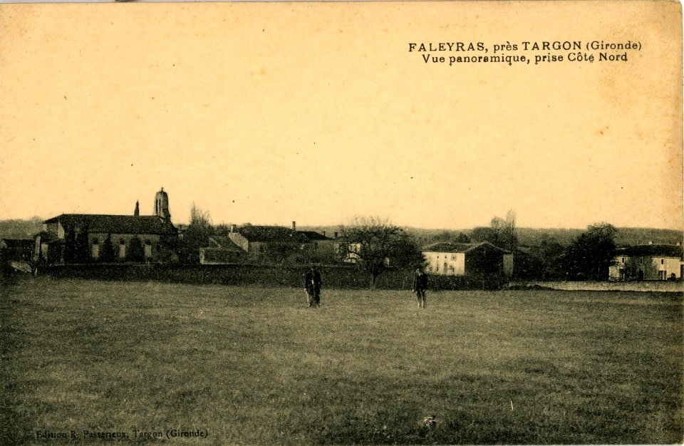 Faleyras - vue panoramique 1
