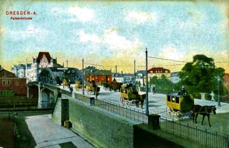 Falkenbrücke bella época Dresde