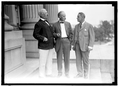 FALL, ALBERT BACON. SENATOR FROM NEW MEXICO, 1912-1921; SECRETARY OF THE INTERIOR, 1921-1923. MARCUS SMITH; FALL; SENATOR BRANDEGEE LCCN2016870377