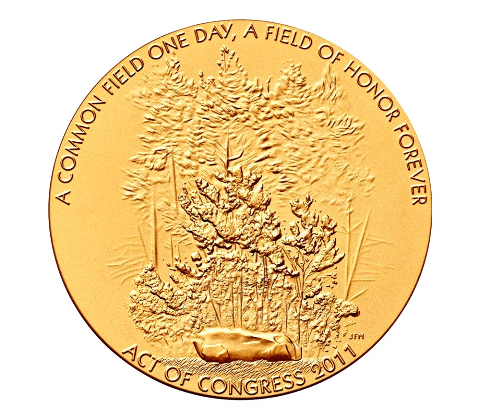 Fallen Heroes of PA Congressional Gold Medal (front)