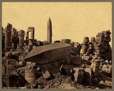 Fallen obelisk. Carnac LCCN2004672044
